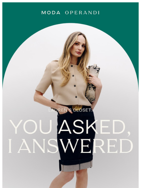 modaoperandi newsletter: Jet set summer ahead