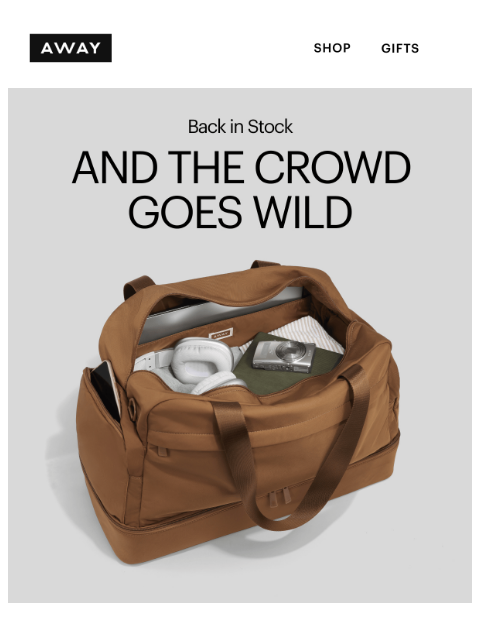 awaytravel newsletter: THEY'RE BACK