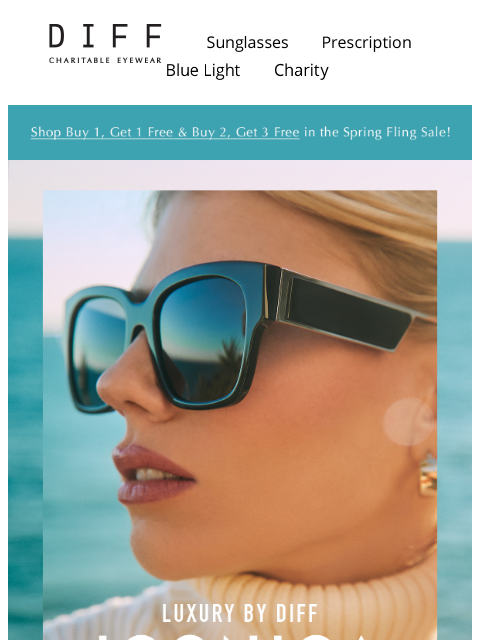 diffeyewear newsletter: Premium Iconica 🖤
