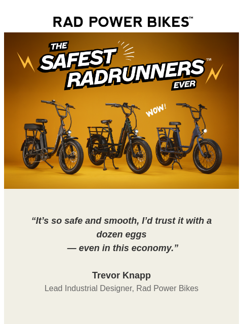 Meet the Safest RadRunners ever. ͏ ͏ ͏ ͏ ͏ ͏ ͏ ͏ ͏ ͏ ͏ ͏ ͏ ͏ ͏ ͏ ͏ ͏ ͏ ͏ ͏ ͏ ͏ ͏ ͏ ͏ ͏ ͏ ͏ ͏ ͏ ͏ ͏ ͏ ͏ ͏ ͏ ͏ ͏ ͏ ͏ ͏ ͏ ͏ ͏ ͏ ͏ ͏ ͏ ͏ ͏ ͏ ͏ ͏ ͏ ͏ ͏ ͏ ͏ ͏ ͏ ͏ ͏ ͏ ͏ ͏ ͏ ͏ ͏ ͏ ͏ ͏ ͏ ͏ ͏ ͏ ͏ ͏ ͏ ͏ ͏ ͏ ͏ ͏