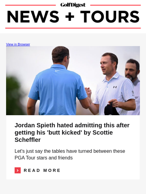 golfdigest newsletter: Pro wins after slow-play penalty