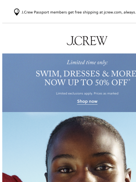 jcrew newsletter: Introducing the Summer Rollneck