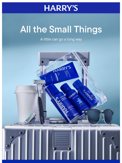 harrys newsletter: The vacation shop is open