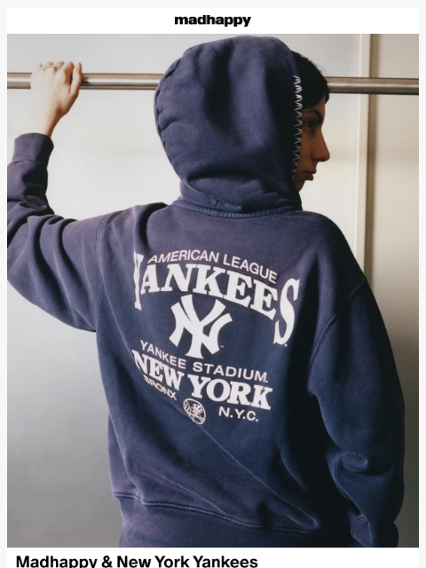 madhappy newsletter: Madhappy & New York Yankees ⚾