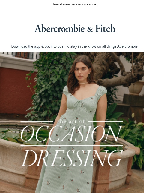 abercrombie newsletter: Your RSVP is inside.