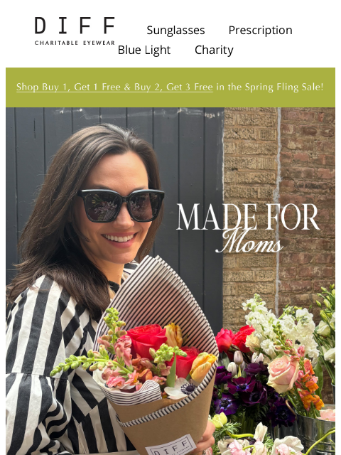 diffeyewear newsletter: Still Need A Mother's Day Gift? 💐