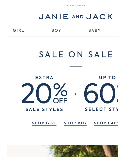 janieandjack newsletter: So many looks, up to 60% off