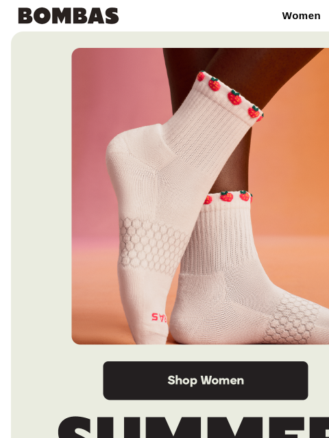 bombas newsletter: Fresh Drop: New Summer Socks