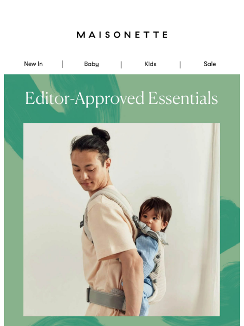 maisonette newsletter: 10 Baby Gear Essentials, Editor-Approved