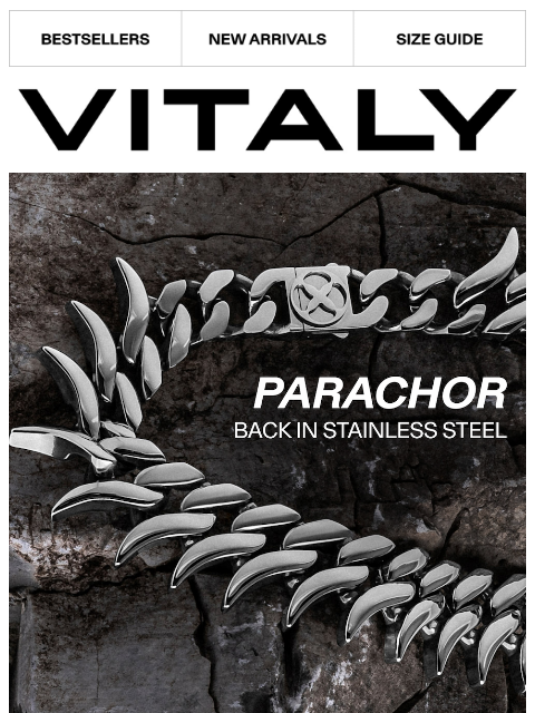vitalydesign newsletter: Parachor: Choose Your Length