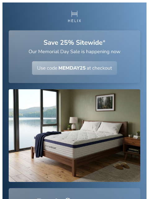 helixsleep newsletter: Sleep doesn’t have to be scary