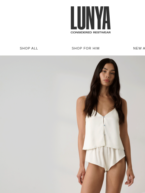 lunya newsletter: Your Bridal Moment