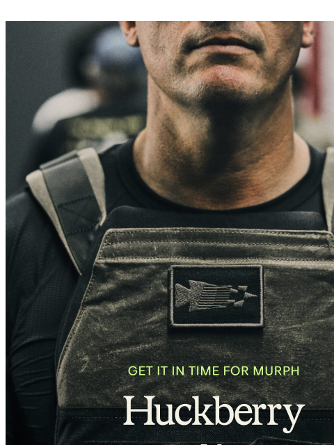 huckberry newsletter: Exclusive Drop: Huckberry x GORUCK