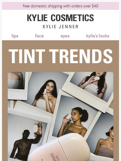 kyliecosmetics newsletter: the perfect spring base 💐