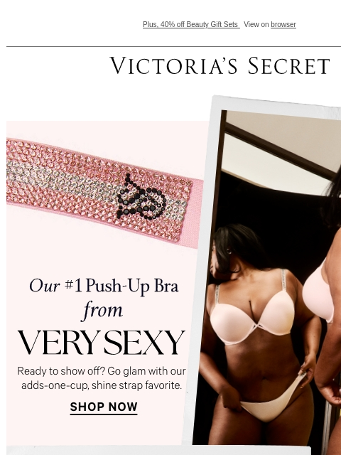 victoriassecret newsletter: These Bras Bring ALL The Glam