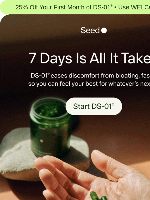 seed newsletter: Bloating getting in the way?