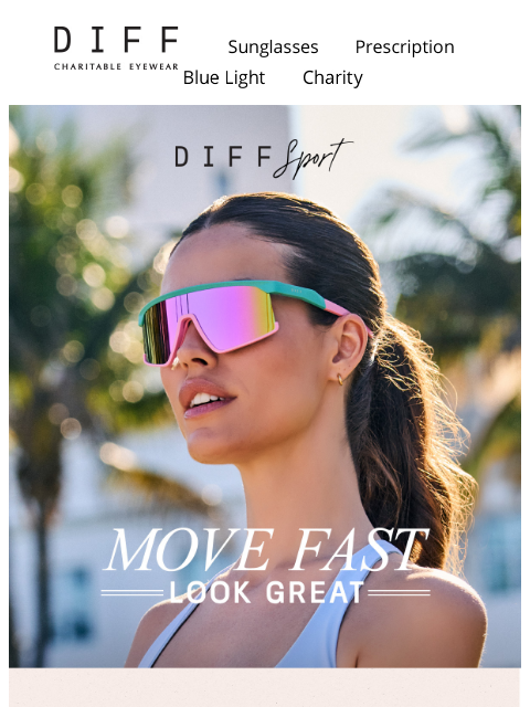 diffeyewear newsletter: High-Energy, High-Fashion: NEW Spike 🧡