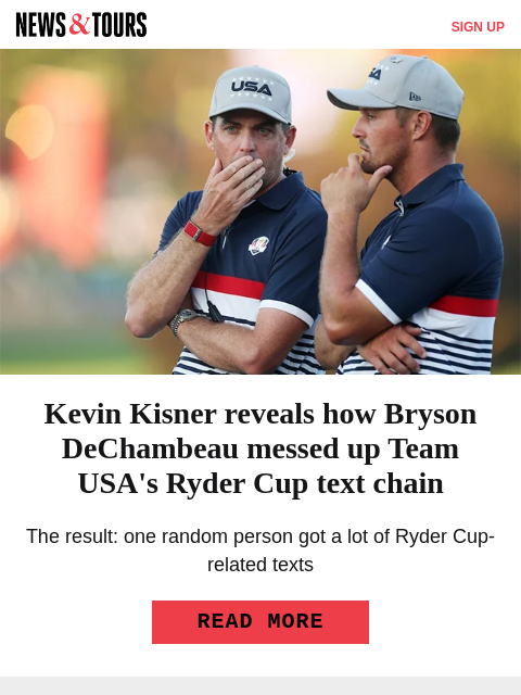 golfdigest newsletter: Yes, Scottie Scheffler has a salty side