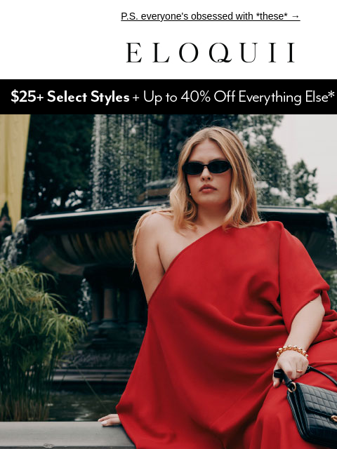 eloquii newsletter: Trending RN: everyday dresses (from $45)​