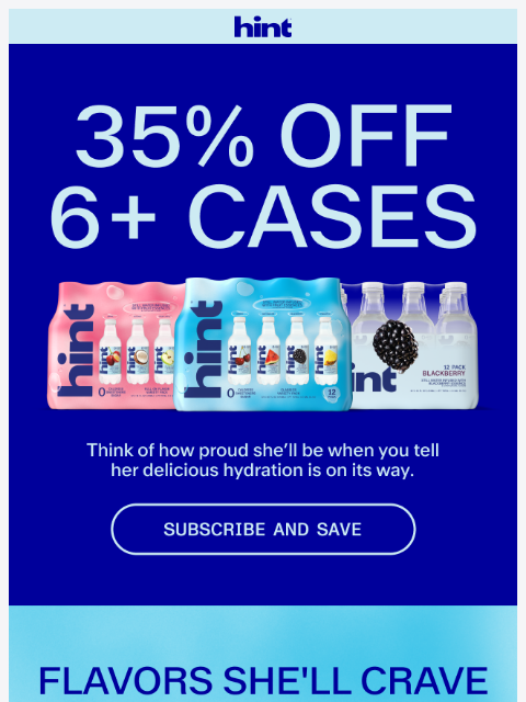drinkhint newsletter: So, want 35% off? 👀