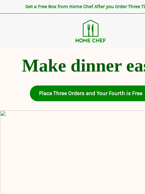 homechef newsletter: Simplify meal prep with our easiest dinner options