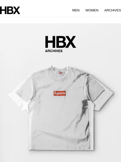 hbx newsletter: HBX Archives Preview: 8 May/9AM EST/9PM HKT Releas...