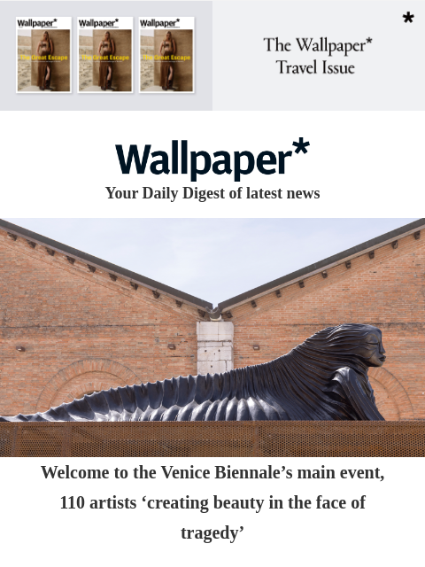 futureplc newsletter: Venice Biennale’s main event brings ‘beauty in the...