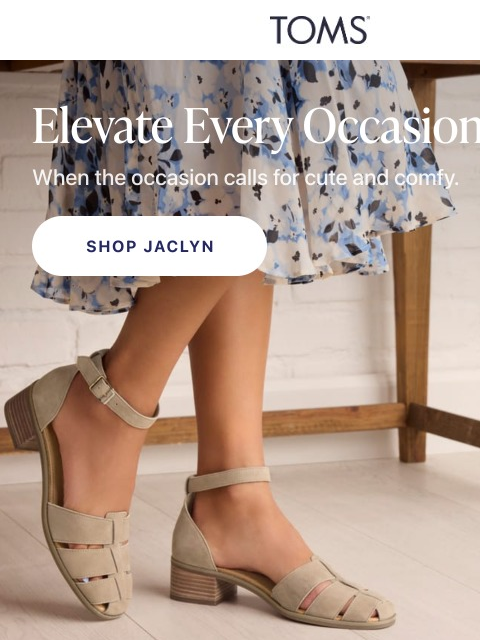 toms newsletter: Effortless Event Looks ✅