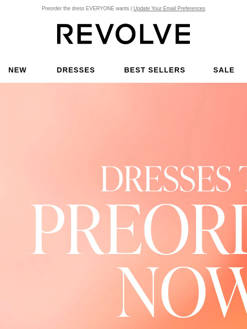 Preorder the dress EVERYONE wants | Update Your Email Preferences New Dresses Best Sellers Sale My Favorites Beauty New Dresses Best Sellers Sale My Favs Beauty Dresses to Preorder Now! FYI: these are