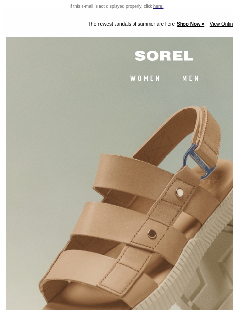 Clean lines, next level comfort, and style that moves like you do. If this e-mail is not displayed properly, click here. The newest sandals of summer are here Shop Now » ‌ ‌ ‌ ‌ ‌ ‌ ‌ ‌ ‌ ‌ ‌ ‌ ‌ ‌ ‌ ‌