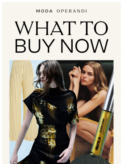 modaoperandi newsletter: The only pants you need this summer