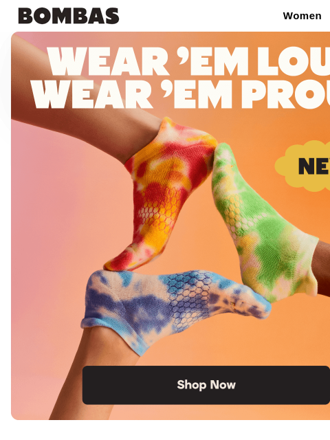 bombas newsletter: 🌈 The New Pride Collection Has Landed