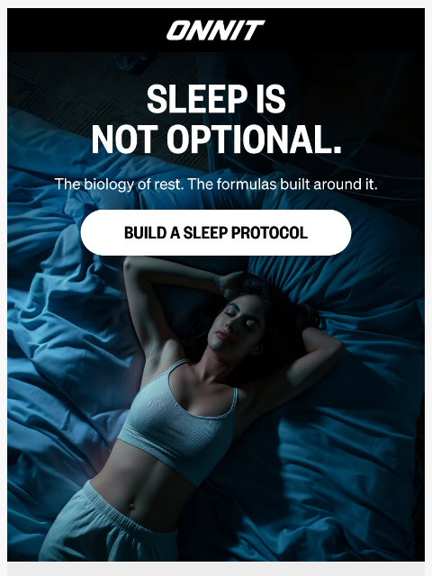 onnit newsletter: The Science Of Winding Down.