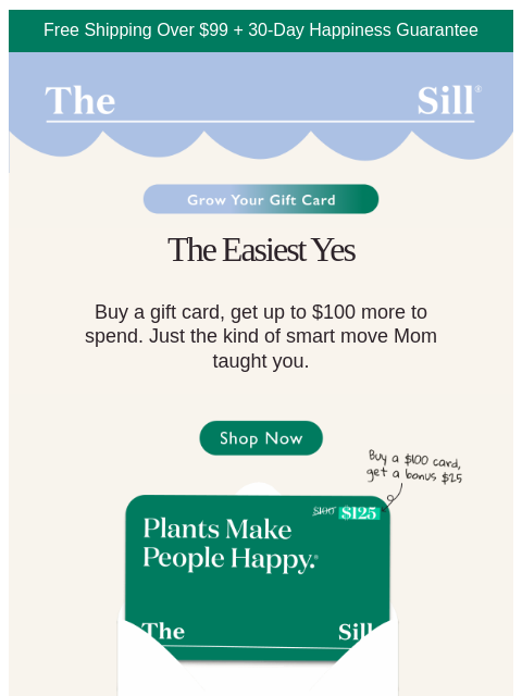 thesill newsletter: Nailed it