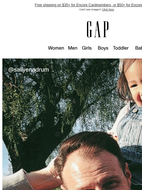 gap newsletter: You’ve earned it: 40% off popular shorts, tees & m...