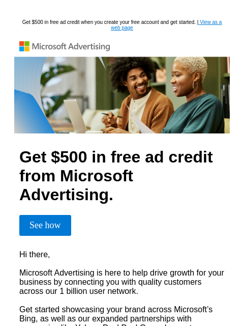 microsoftadvertising newsletter: Your next phase of growth starts here