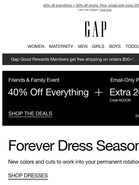 40% off everything + 50% off shorts. Plus, email-only extra 20% off. ‌ ‌ ‌ ‌ ‌ ‌ ‌ ‌ ‌ ‌ ‌ ‌ ‌ ‌ ‌ ‌ ‌ ‌ ‌ ‌ ‌ ‌ ‌ ‌ ‌ ‌ ‌ ‌ ‌ ‌ ‌ ‌ ‌ ‌ ‌ ‌ ‌ ‌ ‌ ‌ ‌ ‌ ‌ ‌ ‌ ‌ ‌ ‌ ‌ ‌ ‌ ‌ ‌ ‌ ‌ ‌ ‌ ‌ ‌ ‌ ‌ ‌ ‌ ‌ ‌ ‌