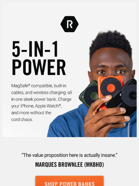 ridge newsletter: The MKBHD Approved Power Bank