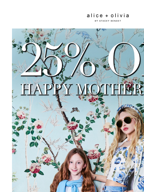 48 HOURS ONLY! XO, STACE💋 ‌ ‌ ‌ ‌ ‌ ‌ ‌ ‌ ‌ ‌ ‌ ‌ ‌ Header Logo *TAKE 25% OFF. PRICES AS MARKED. EXCLUSIONS APPLY. VALID AT ALICE + OLIVIA RETAIL STORES NATIONWIDE AND ON ALICEANDOLIVIA.COM USA AND