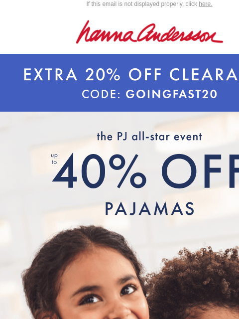 hannaandersson newsletter: Up To 40% Off PJs For Every Kind Of Sleeper