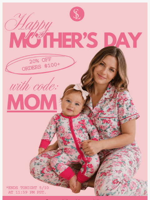 spearmintlove newsletter: Happy Mother’s Day 🌸 Final Hours to Save