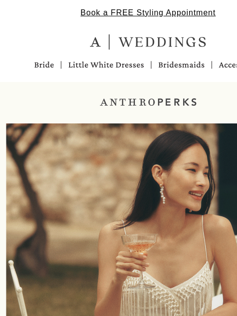 anthropologie newsletter: *Almost* yours: 24-hour early access