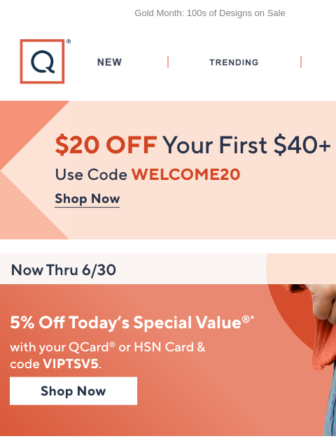 qvcemail newsletter: JAI Ring: Stack It or Keep It Simple+ Get $20 Off