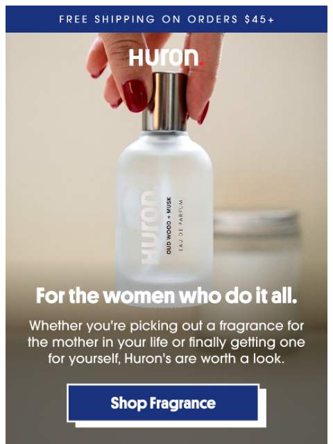 usehuron newsletter: A Mother’s Day for the women who do it all.
