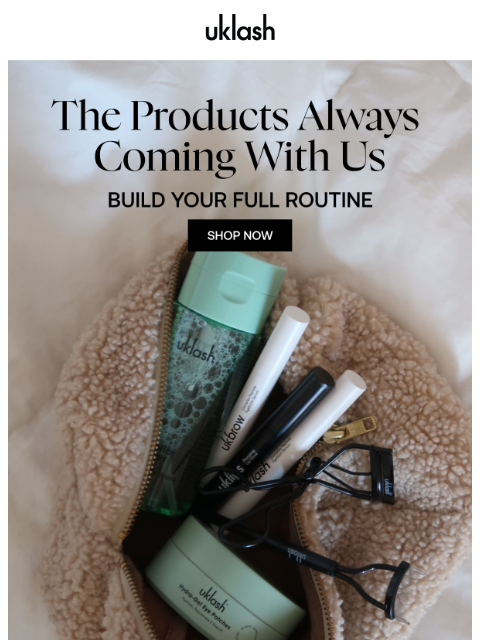 uklash newsletter: Bundle up and SAVE up to 20%! 🌟