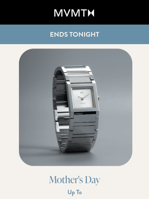 mvmt newsletter: Last Day to Save Up to 50% Off