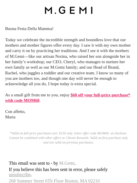 mgemi newsletter: 🌸Happy Mother’s Day! 🌸