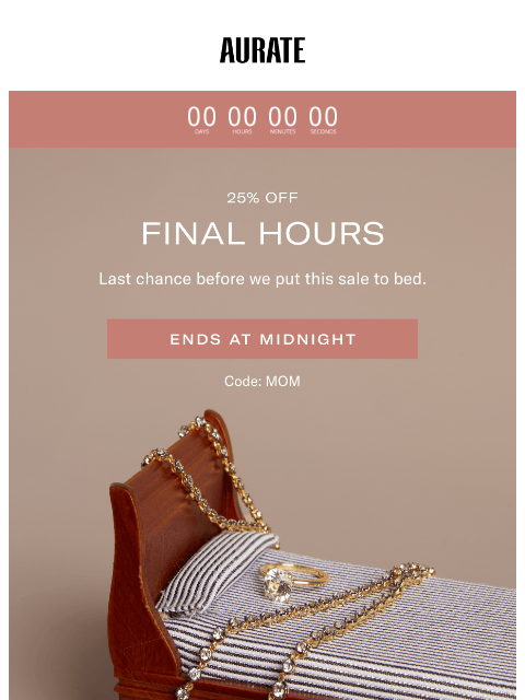 auratenewyork newsletter: GOODNIGHT SALE 🌕