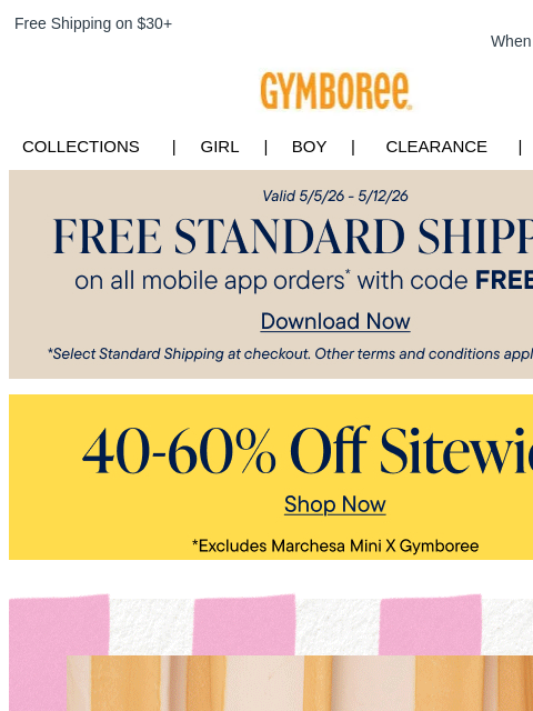 gymboree newsletter: Summer's Easiest Best-Dressed Looks