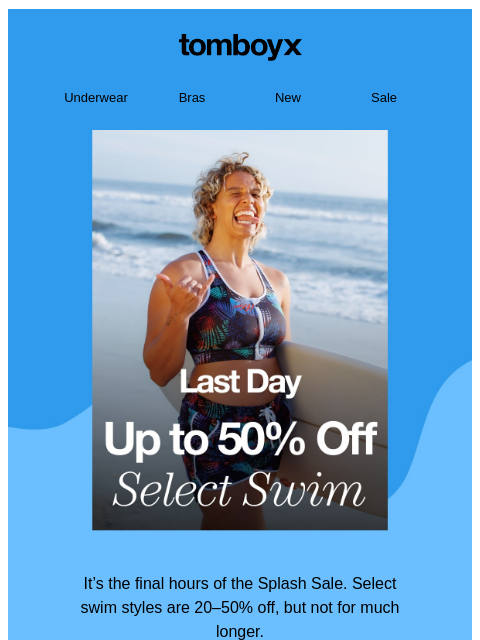 Last day to save on swim 🏖️ ͏ ͏ ͏ ͏ ͏ ͏ ͏ ͏ ͏ ͏ ͏ ͏ ͏ ͏ ͏ ͏ ͏ ͏ ͏ ͏ ͏ ͏ ͏ ͏ ͏ ͏ ͏ ͏ ͏ ͏ ͏ ͏ ͏ ͏ ͏ ͏ ͏ ͏ ͏ ͏ ͏ ͏ ͏ ͏ ͏ ͏ ͏ ͏ ͏ ͏ ͏ ͏ ͏ ͏ ͏ ͏ ͏ ͏ ͏ ͏ ͏ ͏ ͏ ͏ ͏ ͏ ͏ ͏ ͏ ͏ ͏ ͏ ͏ ͏ ͏ ͏ ͏ ͏ ͏ ͏ ͏ ͏ ͏ ͏ ͏ ͏ ͏